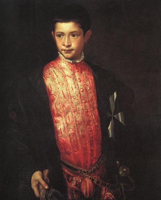TIZIANO Vecellio Portrait of Ranuccio Farnese ar oil painting picture